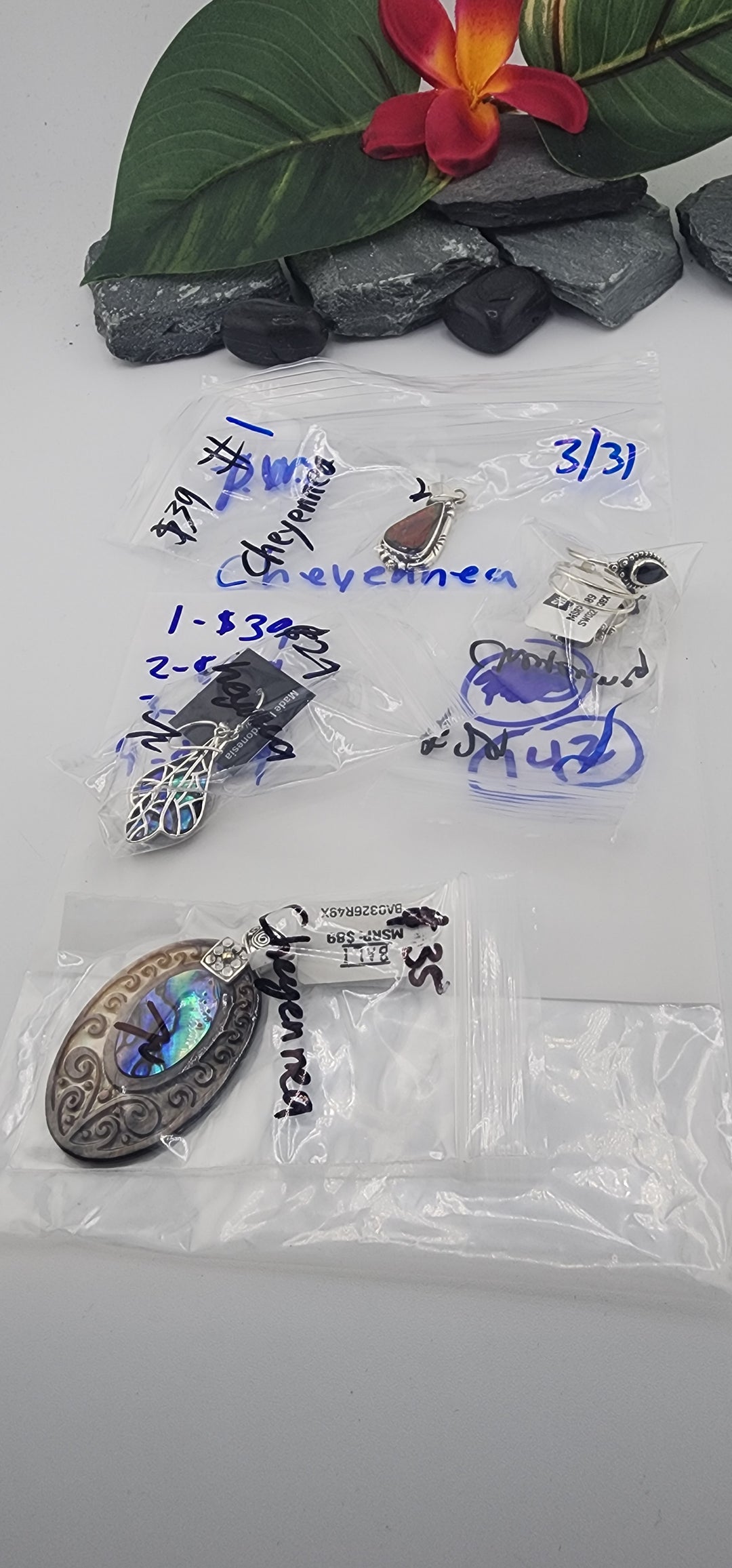 Cheyennea - 3/31/26 - 4 925 Sterling Silver Items