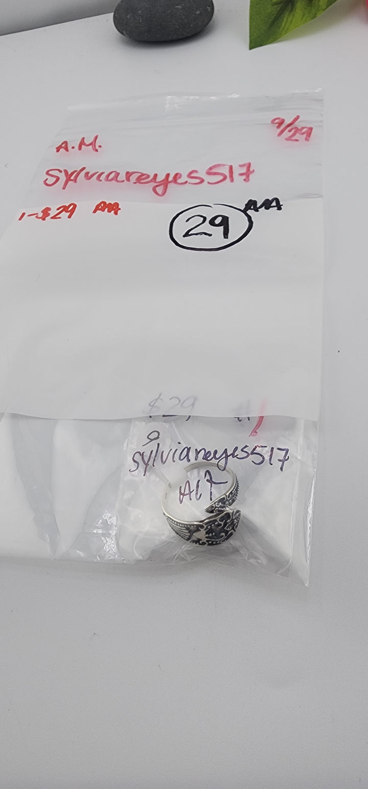 AM SHOW 48HR RESERVED FOR: sylviareyes517 - 9/29/2025 FL tiktok Live Show -  1 Sterling Silver Items