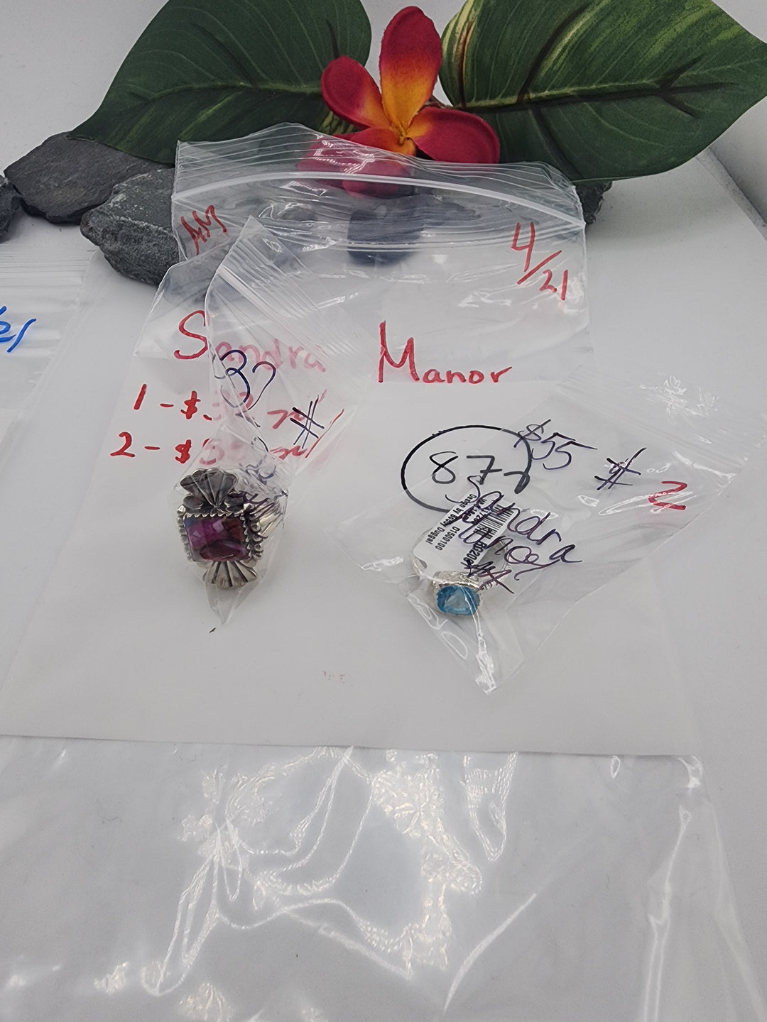 Sandra Manor - 4/21/26 - 2 925 Sterling Silver Items