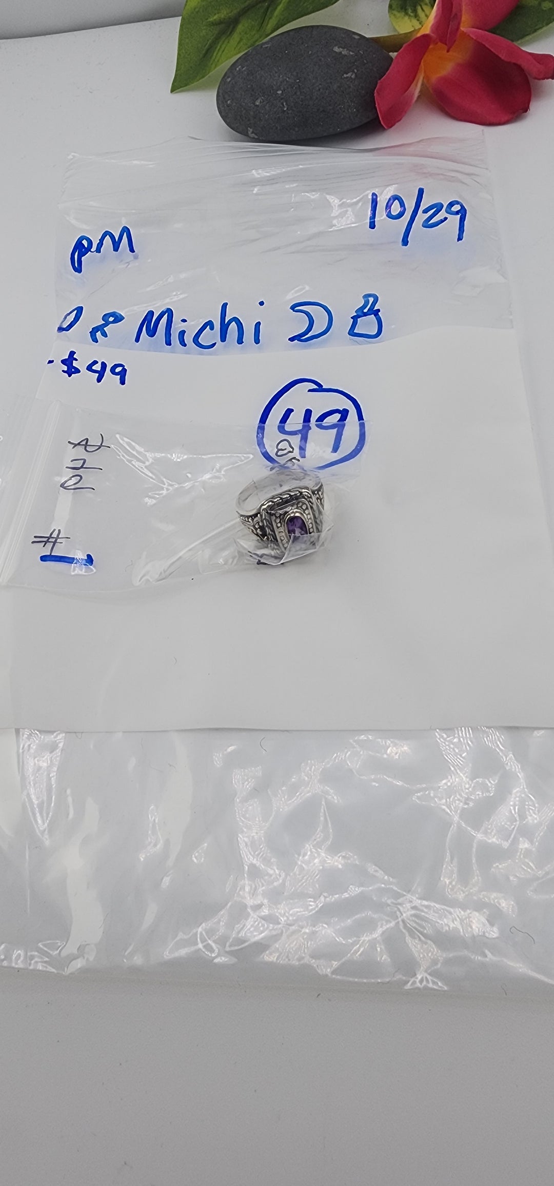 PM SHOW 48HR - RESERVED FOR: ❤️🗝️ Michi 🌙🕯️  - 10/29/2025 FL tiktok Live Show - 1 Sterling Silver Items