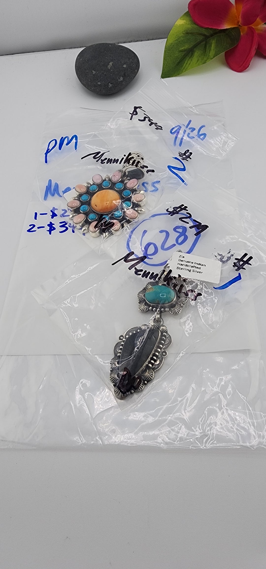 PM SHOW 48HR - RESERVED FOR: MenniKiiss - 9/26/2025 FL tiktok Live Show - 2 Sterling Silver Items