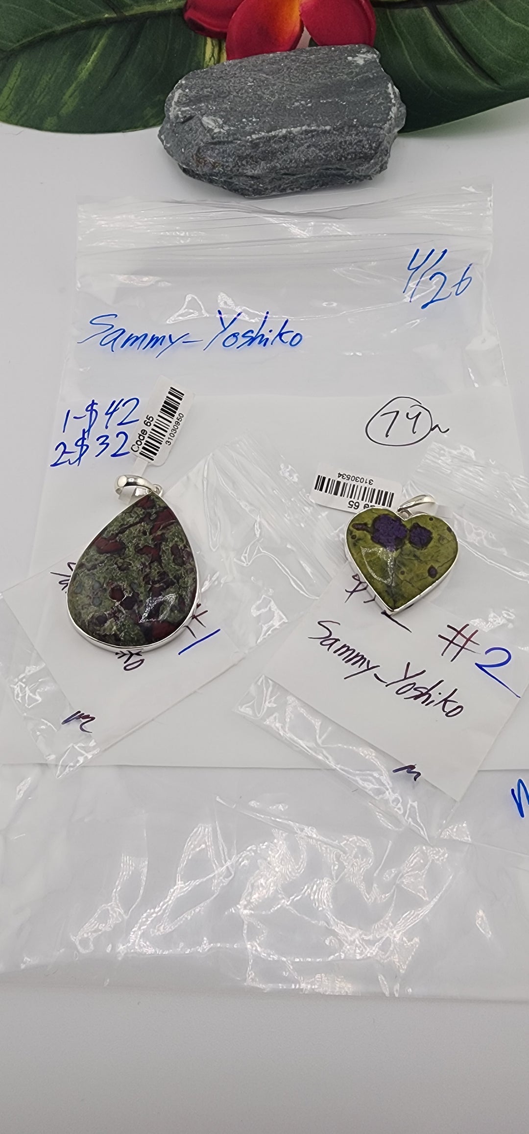 RESERVED FOR: Sammy_Yoshiko - 4/26/2025 tiktok Live Show -2  Sterling Silver Items