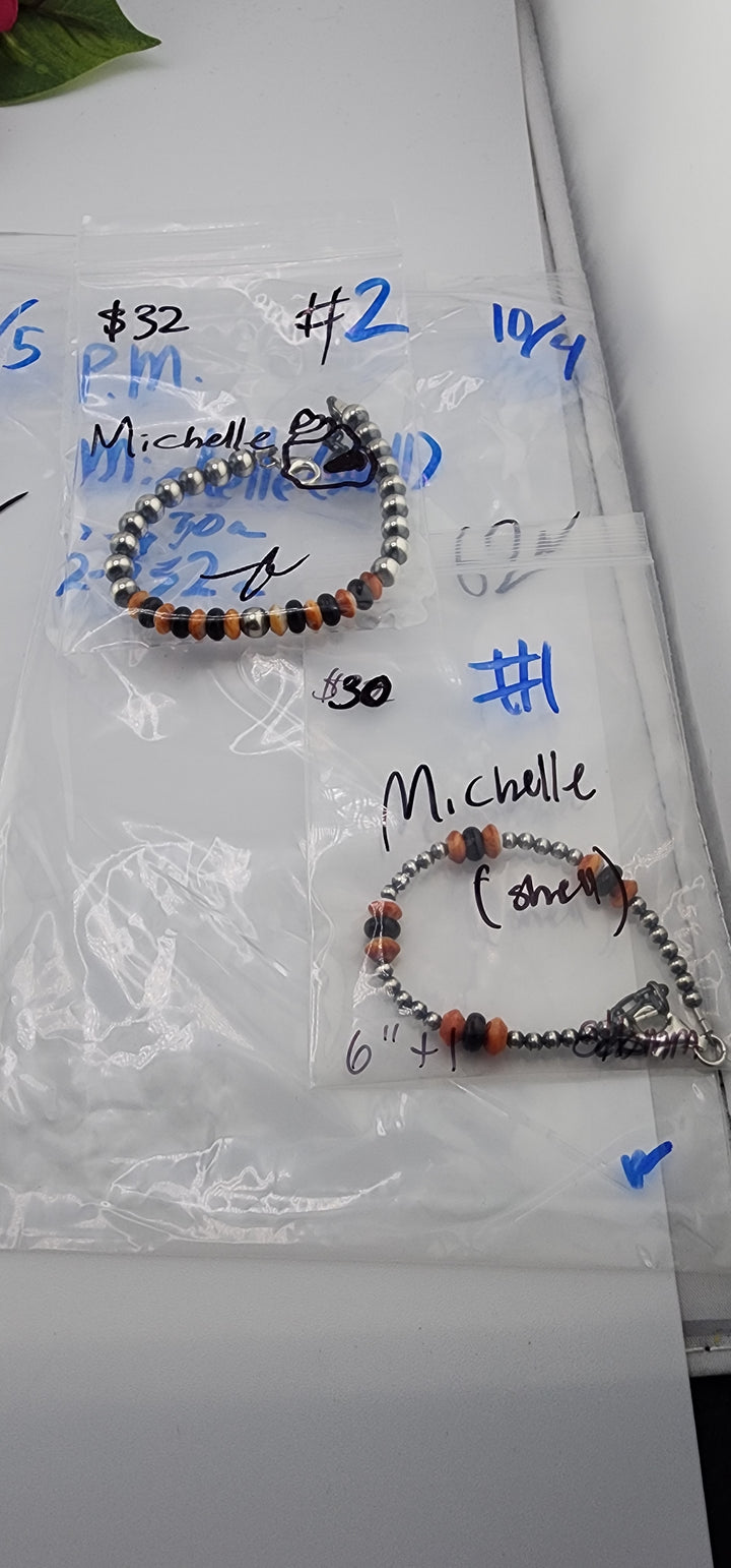 PM SHOW 48HR - RESERVED FOR: Michelle🐚 - 10/4/2025 FL tiktok Live Show - 2 Sterling Silver Items