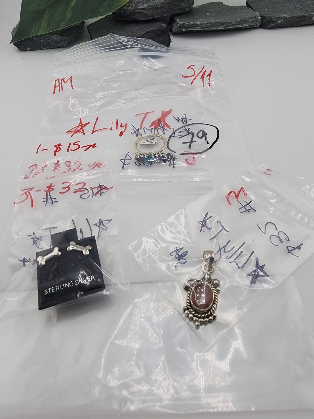 ⭐️Lily T⭐️- 5/11/26 - 3 925 Sterling Silver Items