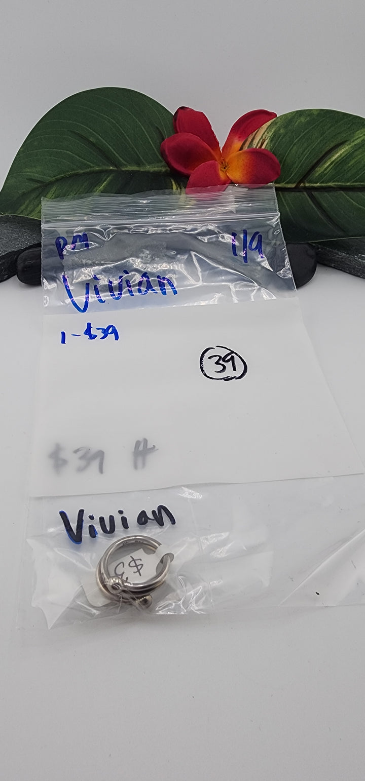 Custom sterling silver items - PM SHOW RESERVED FOR: Vivian (NotoriousVIV) - 1/9/2026 tiktok Live Show - 1 Sterling Silver Items