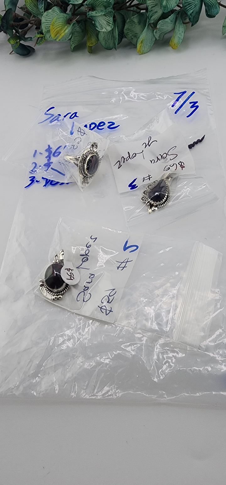 48HR - RESERVED FOR: Sara Lopez - 7/3/2025 FL tiktok Live Show - 3 Sterling Silver Items