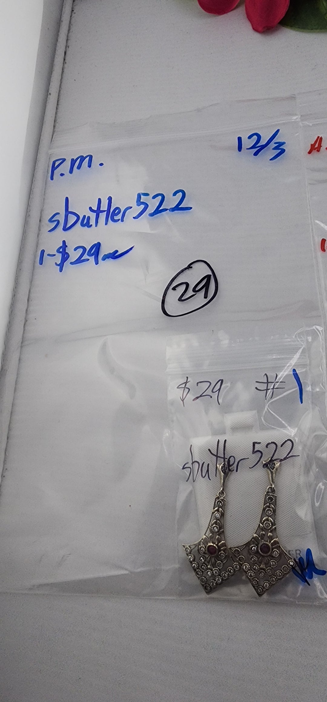 PM SHOW 48HR - RESERVED FOR: sbutler522 - 12/3/2025 tiktok Live Show - 1 Sterling Silver Items