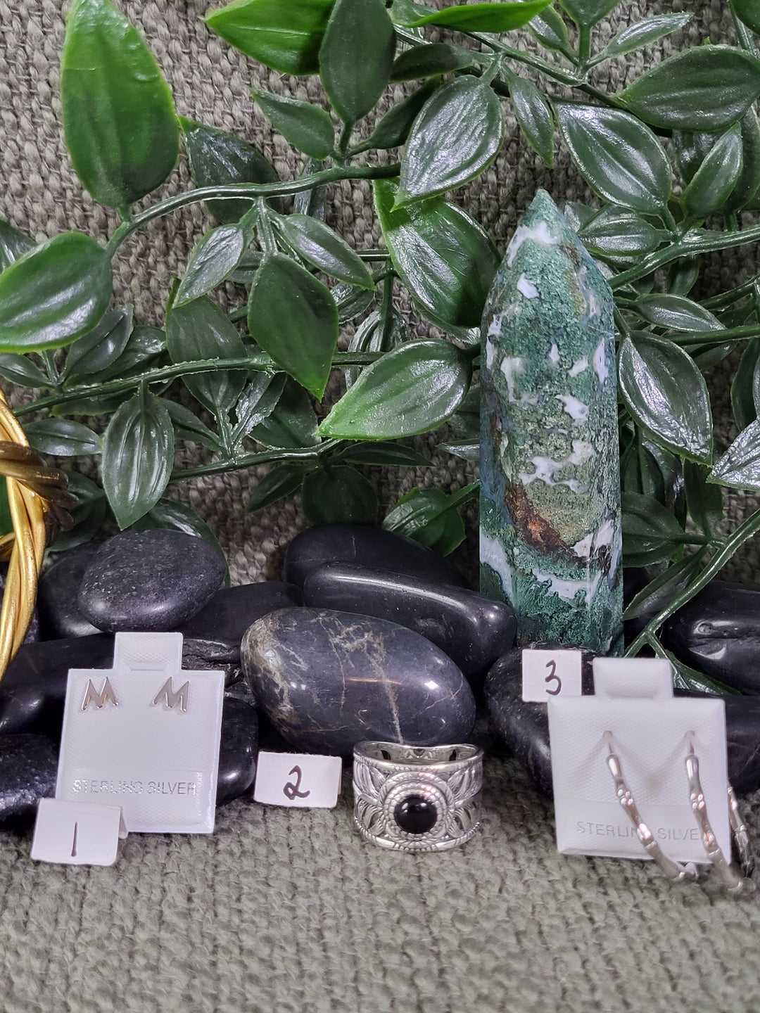 RESERVED FOR: Vivian 8/23/24- 3 Sterling Silver Items