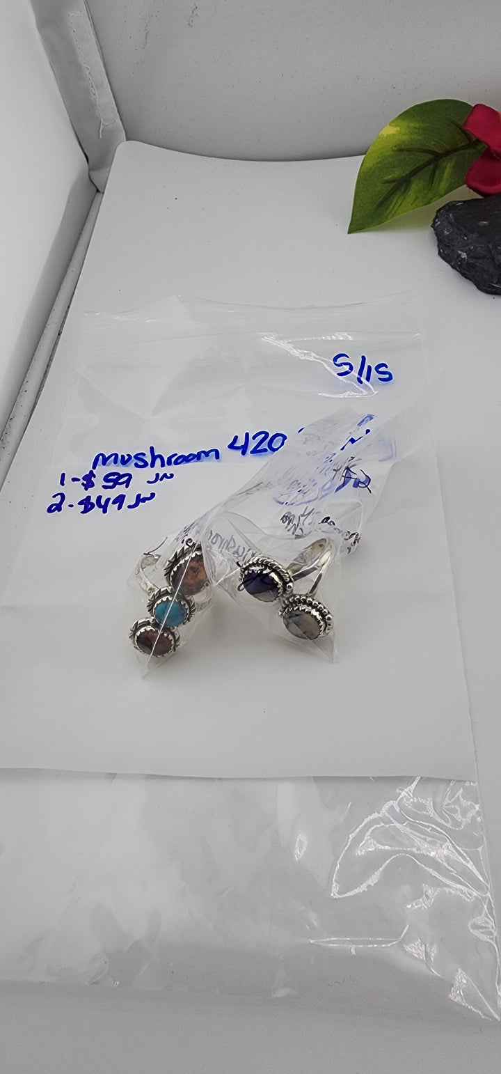 RESERVED FOR:  mushroom420friendly- 5/15/2025 tiktok Live Show -2  Sterling Silver Items