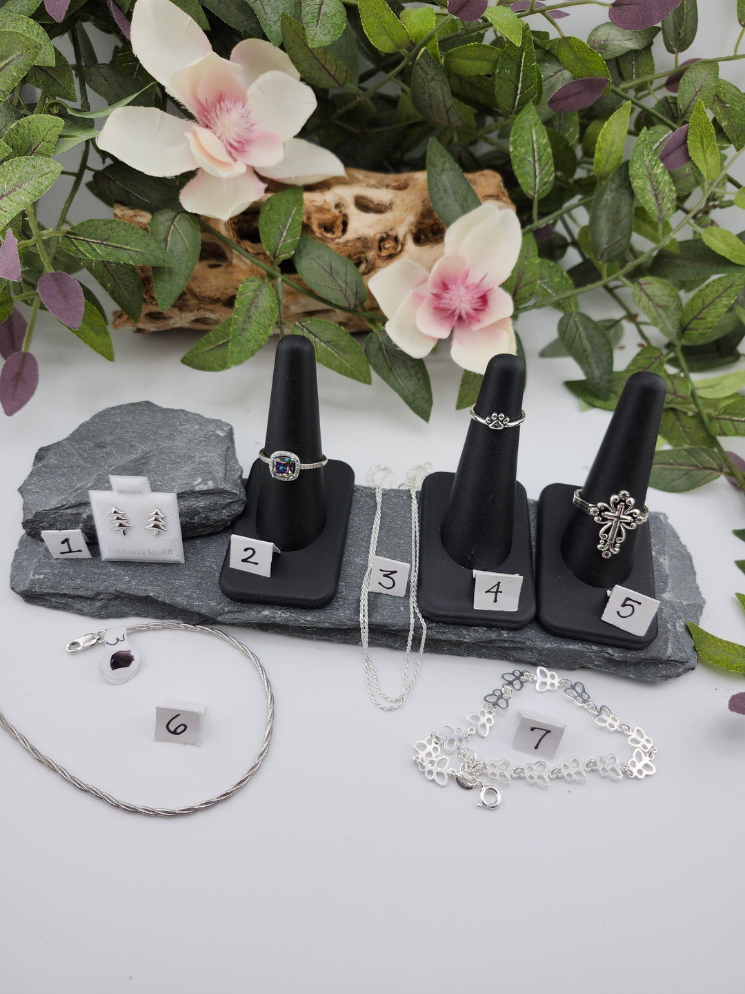 RESERVED FOR:  Deanne -11/22/2024 - 7 Sterling Silver Items