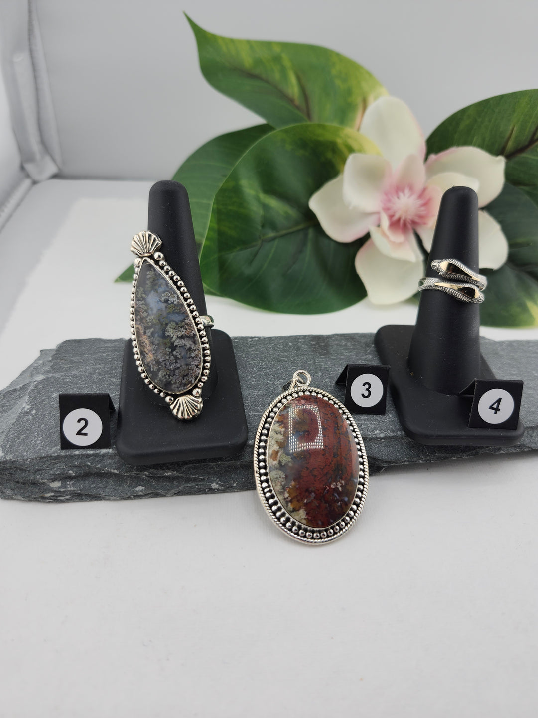 RESERVED FOR:  lunarsoul7709 -12/19/2024 - 3 Sterling Silver Items