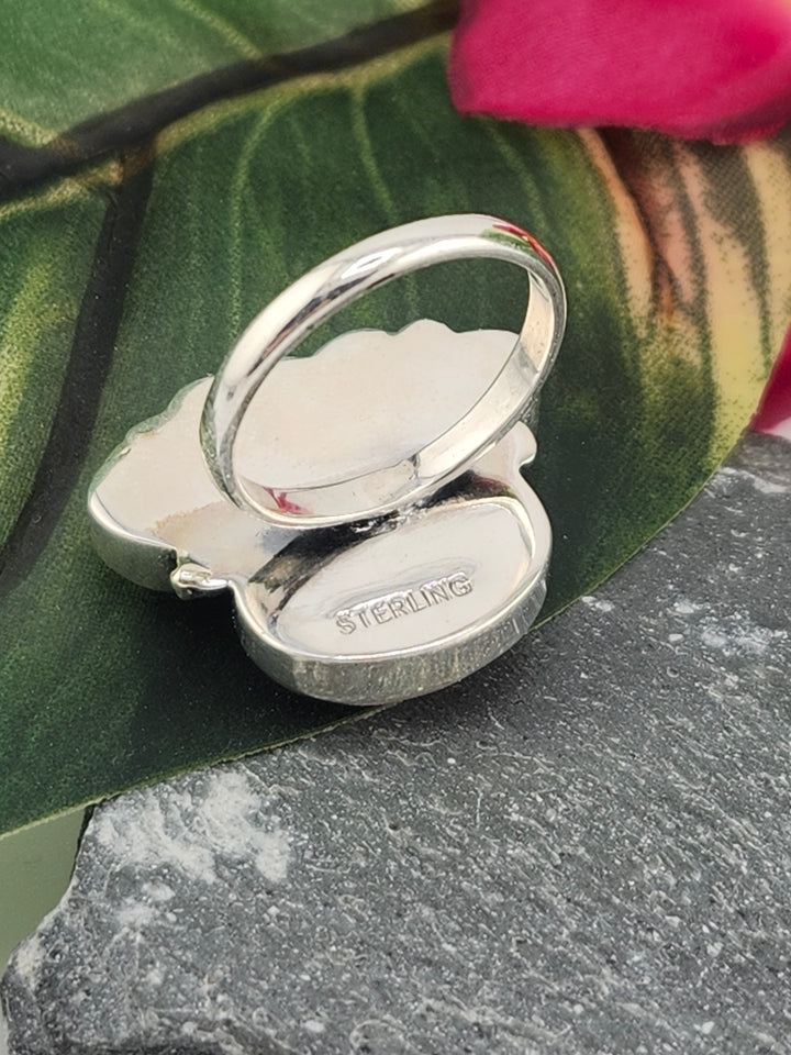 Queen Conch Paw Ring Size 7