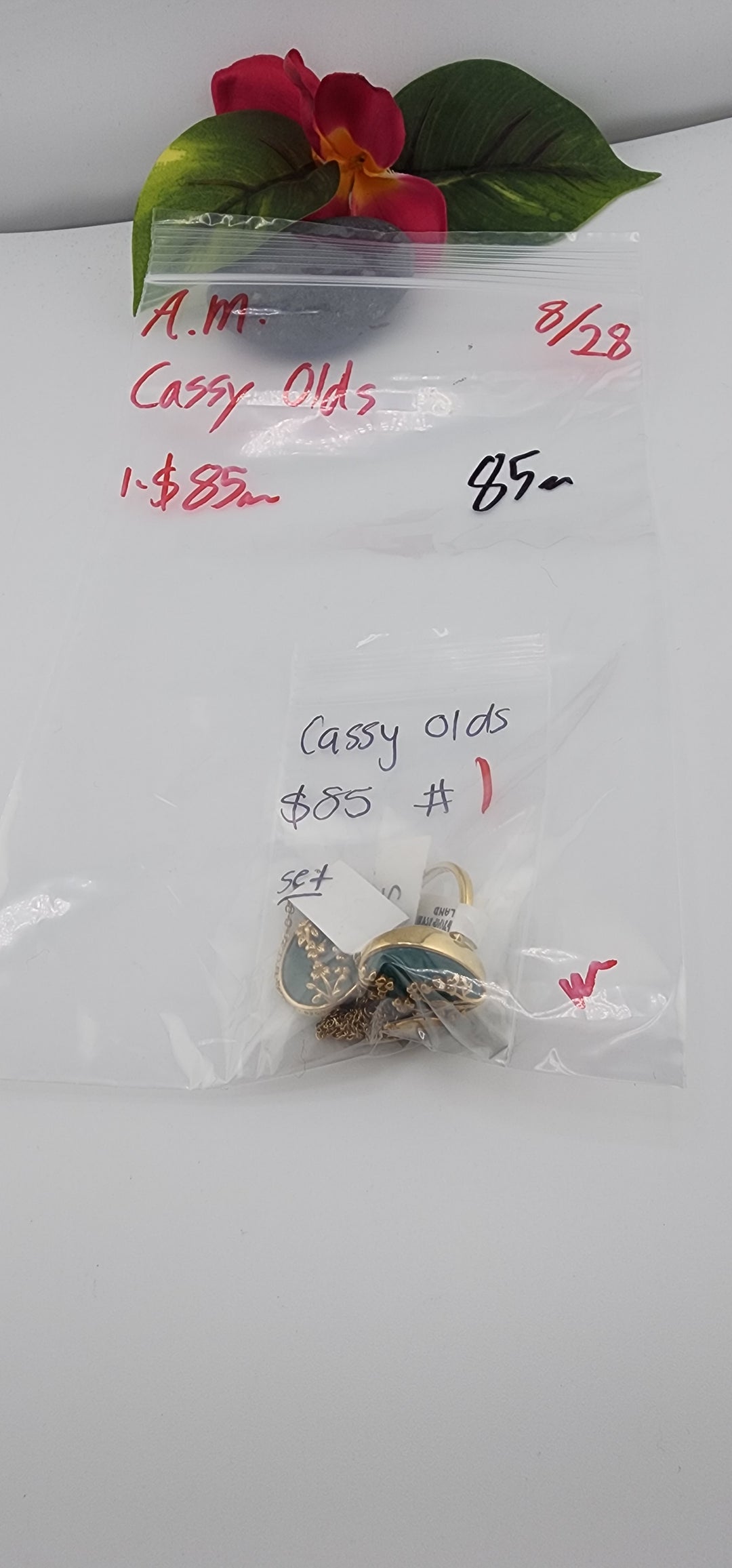 AM SHOW 48HR - RESERVED FOR: Cassy Olds - 8/28/2025 FL tiktok Live Show - 1 Sterling Silver Items