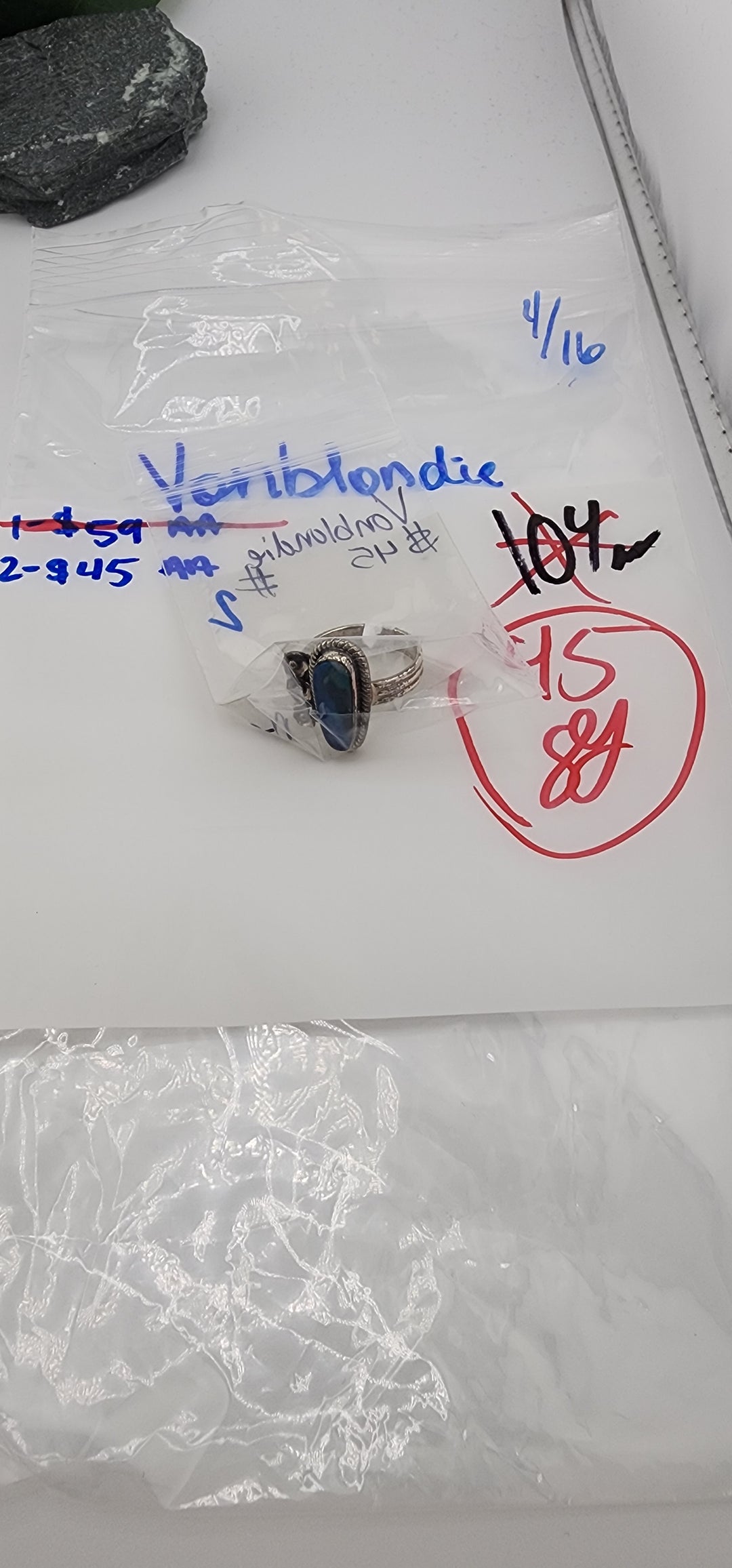RESERVED FOR: Vonblondie - 4/16/2025 tiktok Live Show - 1 Sterling Silver Items