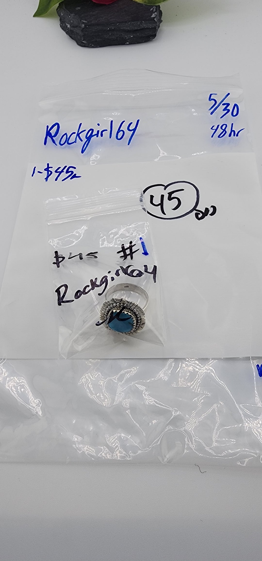 RESERVED FOR: Rockgirl64 - 5/30/2025 tiktok Live Show - 1 Sterling Silver Items