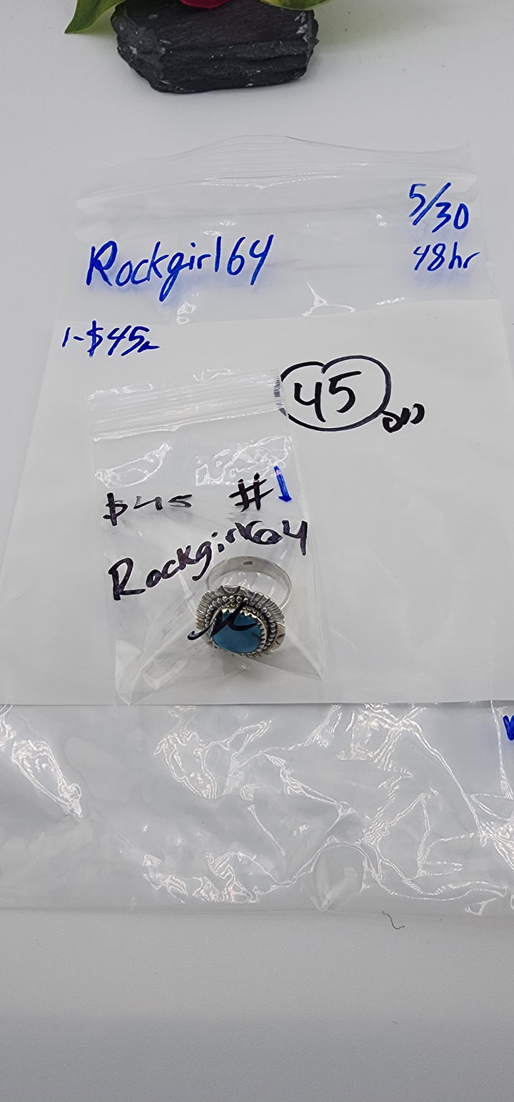 RESERVED FOR: Rockgirl64 - 5/30/2025 tiktok Live Show - 1 Sterling Silver Items