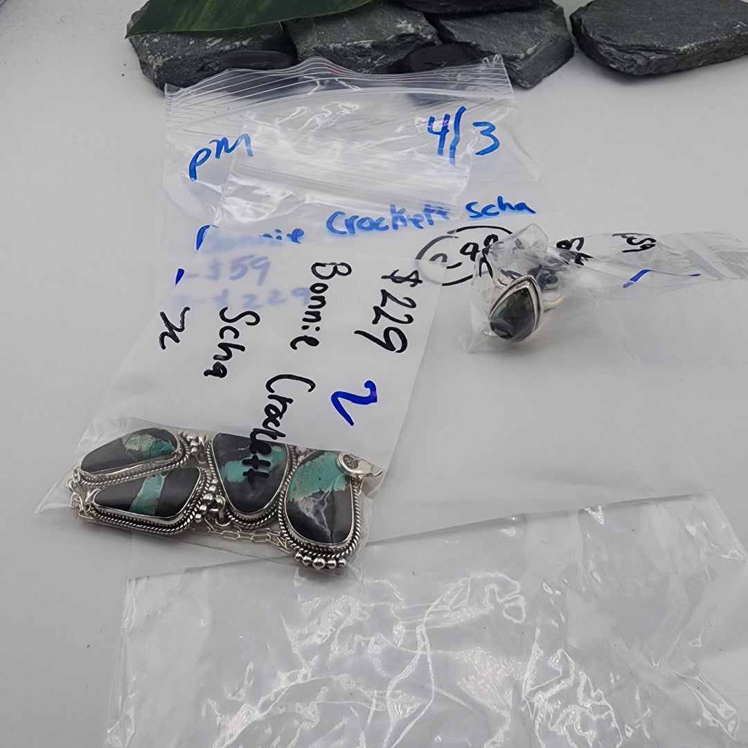 Bonnie Crockett Scha - 4/3/26 - 2  925 Sterling Silver Items