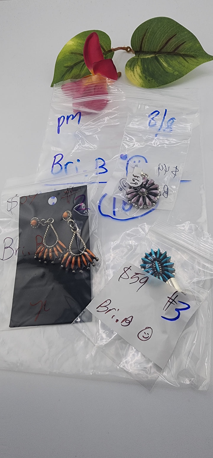 AM SHOW 48HR - RESERVED FOR: Bri.B🥰 - 8/8/2025 FL tiktok Live Show -  3 Sterling Silver Items