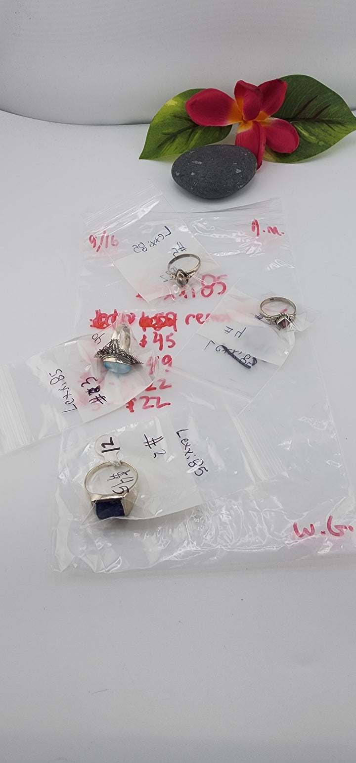 AM SHOW 48HR - RESERVED FOR: Lexxi85 - 9/16/2025 FL tiktok Live Show - 4 Sterling Silver Items