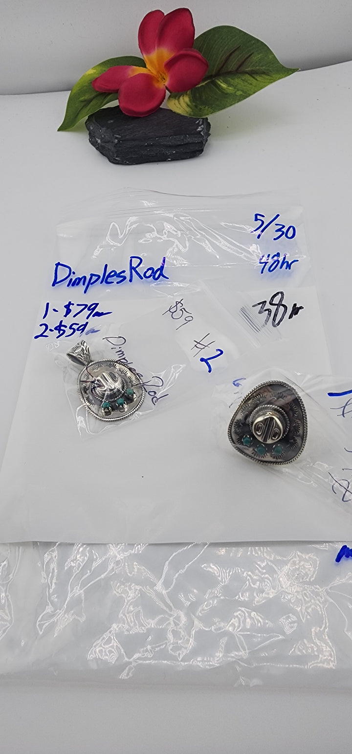 RESERVED FOR: DimplesRod - 5/30/2025 tiktok Live Show - 2 Sterling Silver Items