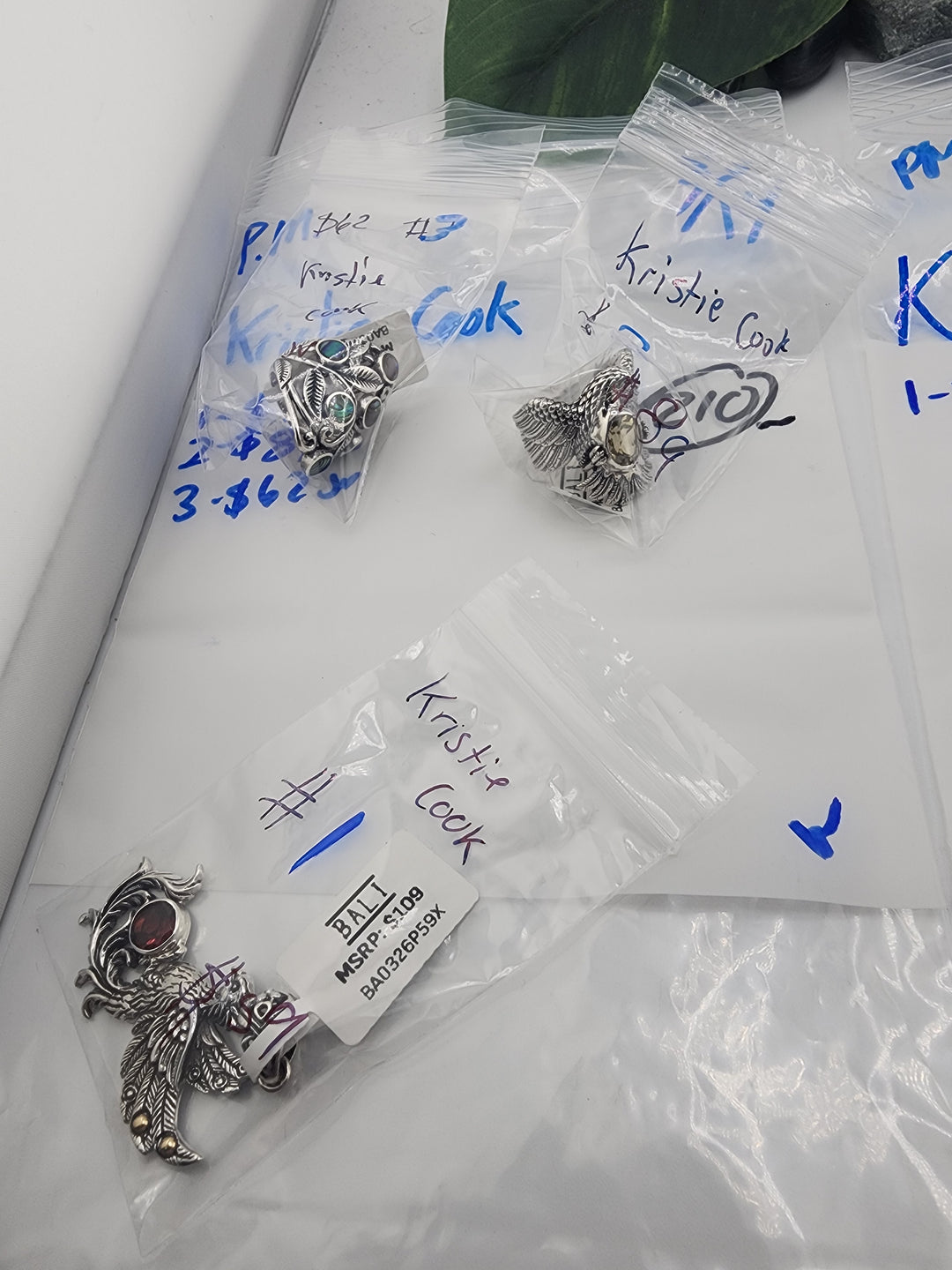 Kristie Cook- 3/14/26 -3 925 Sterling Silver Items