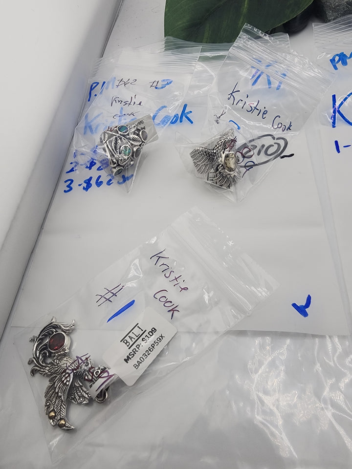 Kristie Cook- 3/14/26 -3 925 Sterling Silver Items