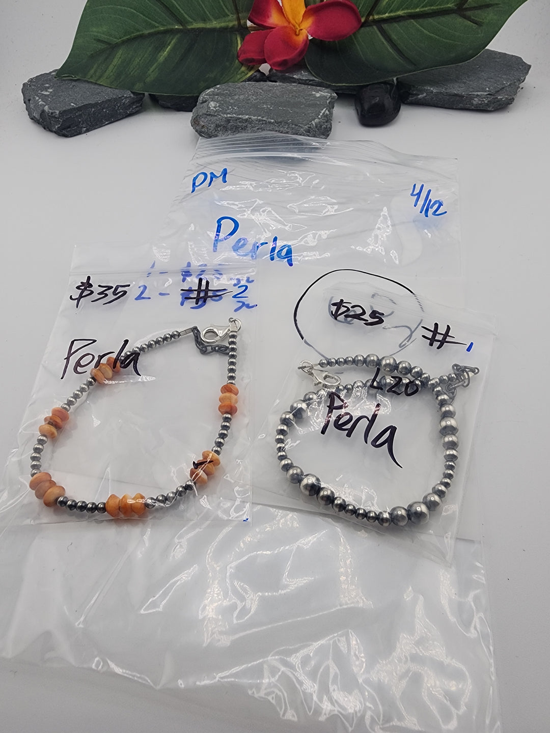 Perla - 4/12/26 PM - 2 925 Sterling Silver Items