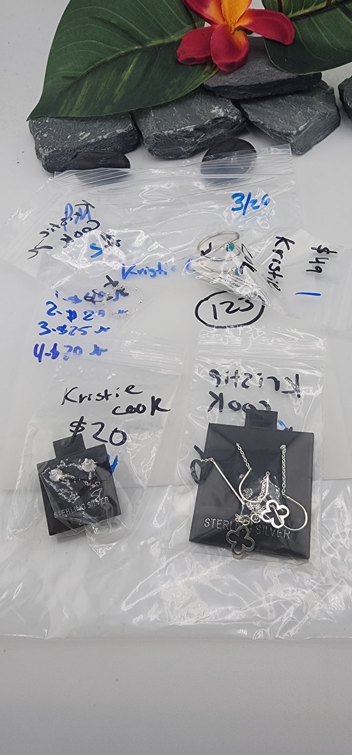 Kristie Cook- 3/26/26 - 4 925 Sterling Silver Items