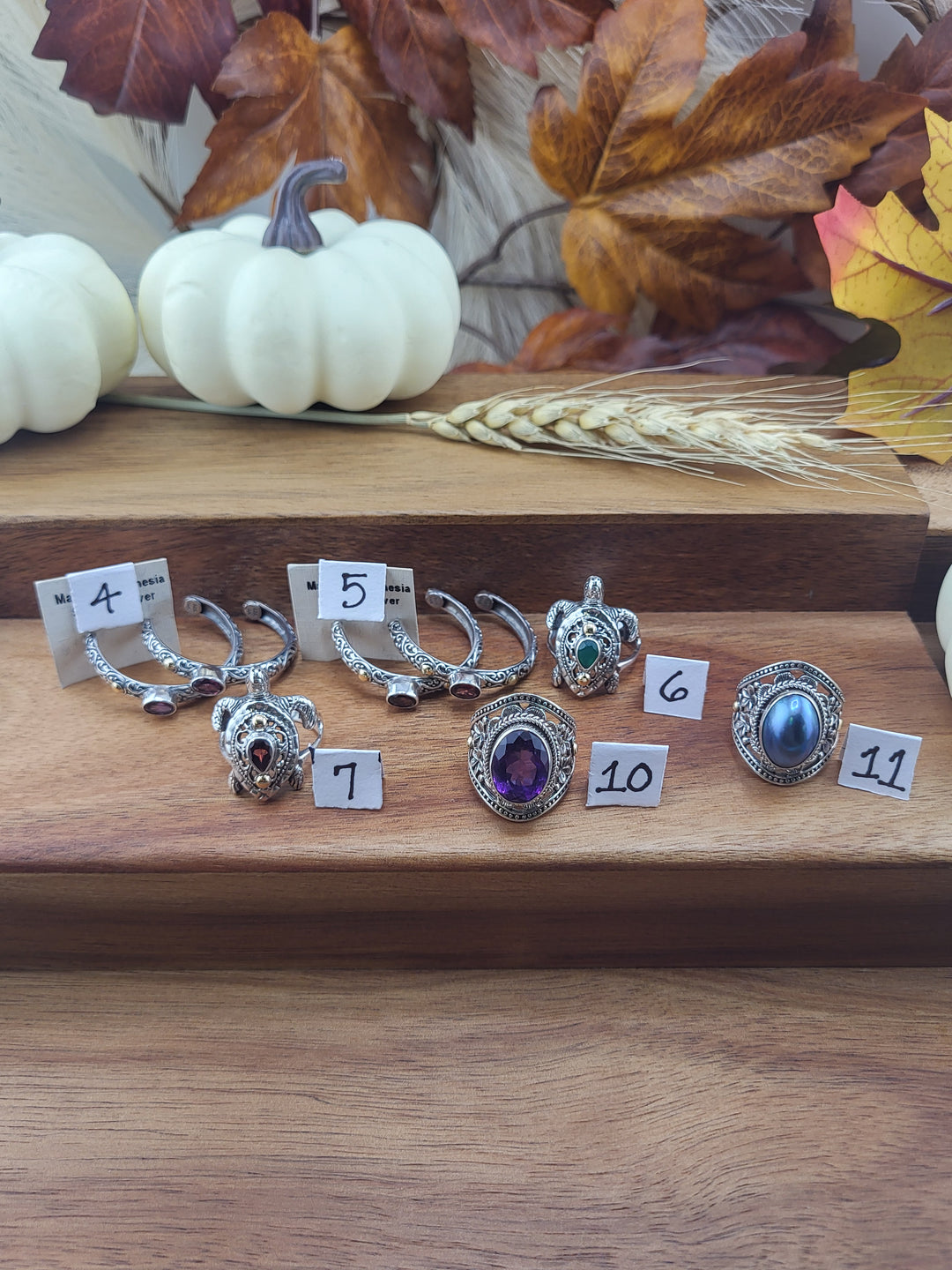 RESERVED FOR:   Mazy J. -10/27/2024 - 11 Sterling Silver Items