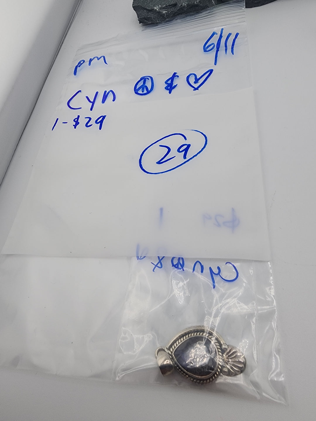 CYN ☮️&❤️  - 6/11/26 PM - 1 925 Sterling Silver
