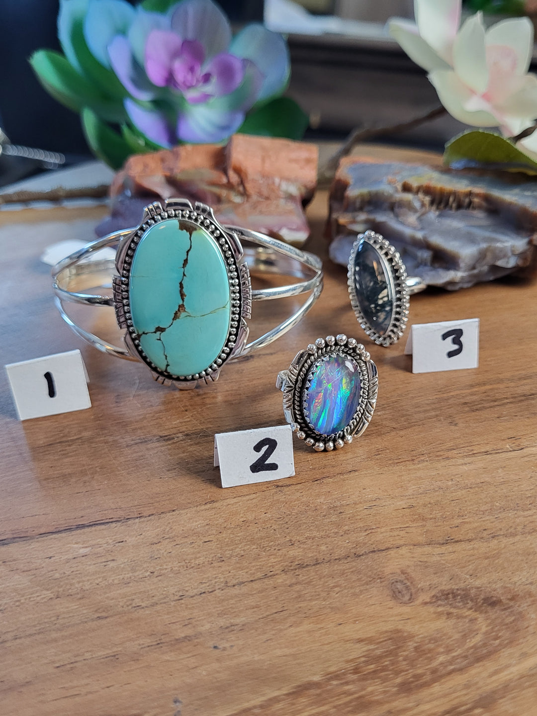 RESERVED FOR: dsdominigue-7/6/24- 3 Sterling Silver Items