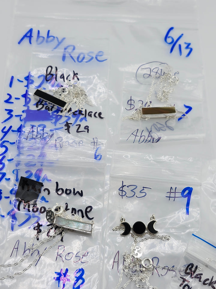 48HR - RESERVED FOR: Abby Rose - 6/13/2025 FL tiktok Live Show - 9 Sterling Silver Items