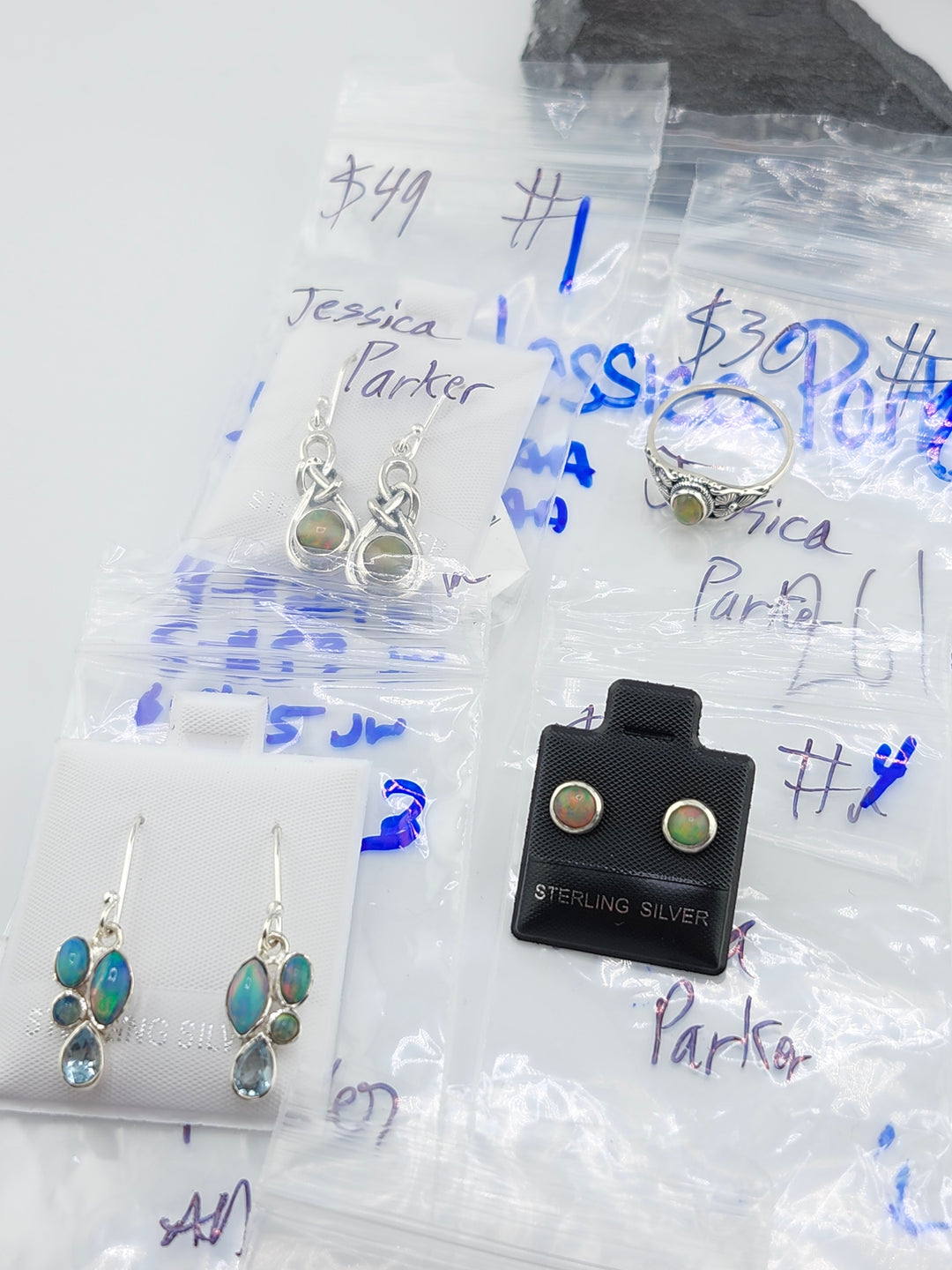 48HR - RESERVED FOR: Jessica Parker - 6/14/2025 FL tiktok Live Show - 6 Sterling Silver Items