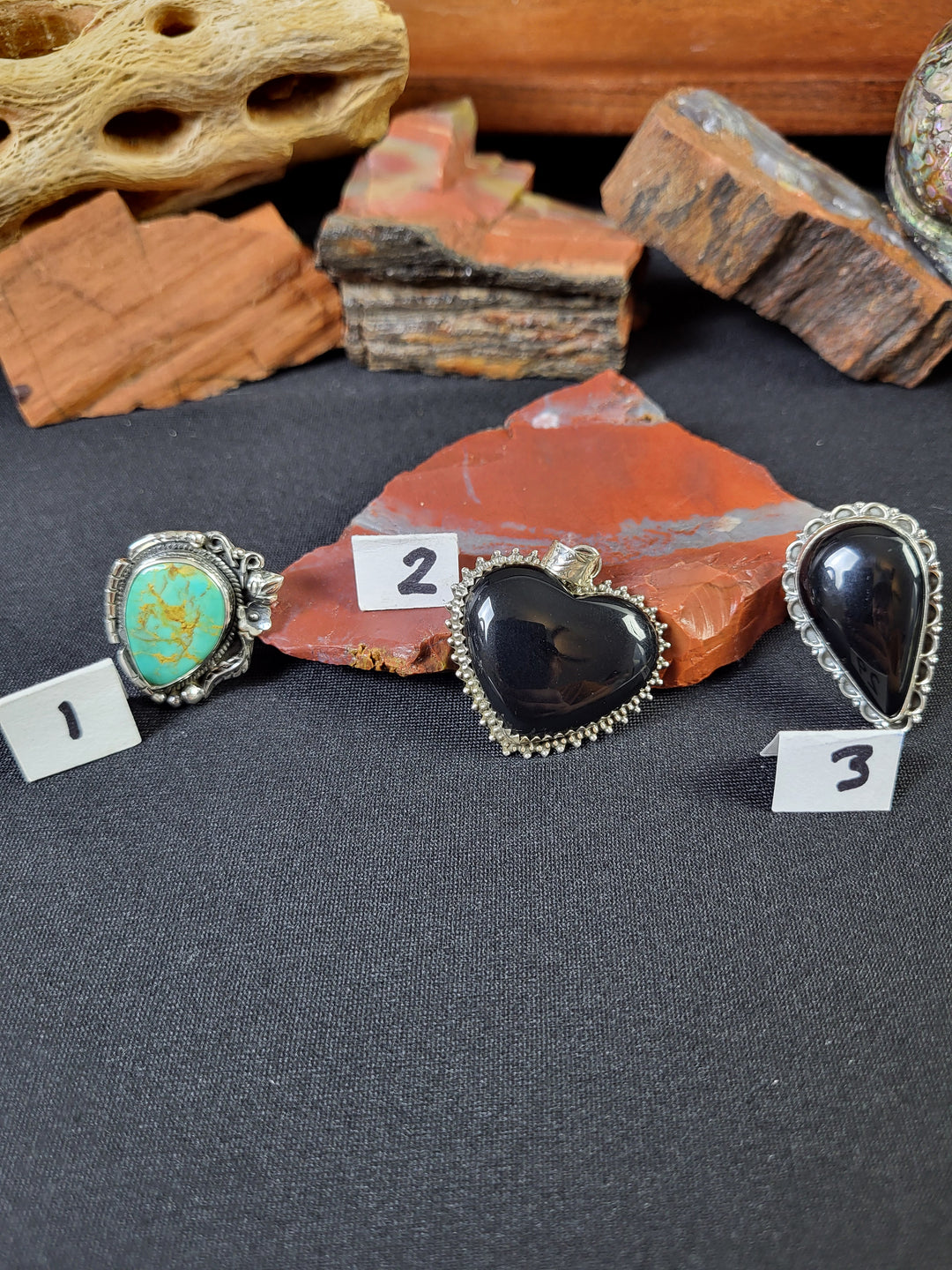 RESERVED FOR: Angela A- 7/10/24-3 Sterling Silver Items