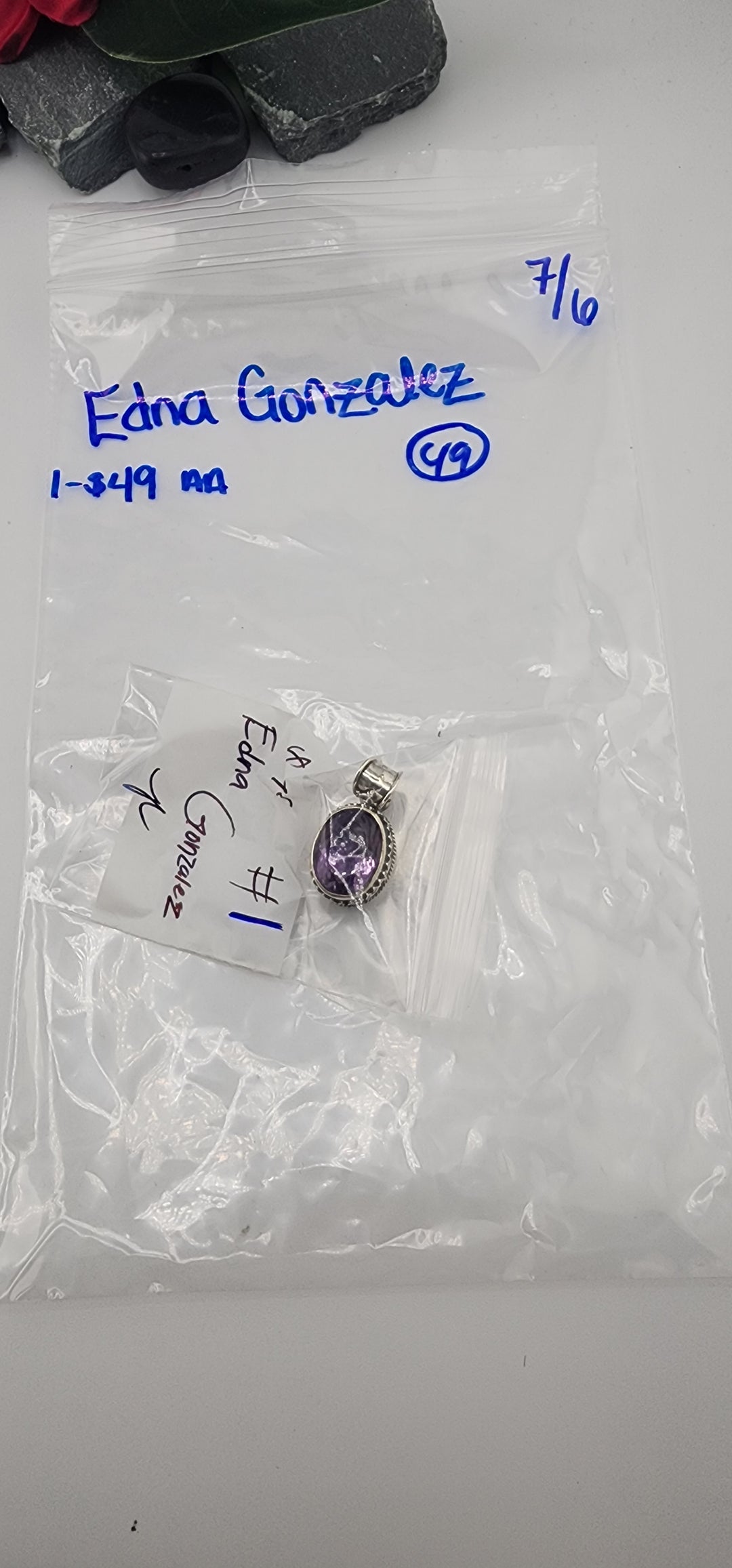 RESERVED FOR: Edna Gonzalez - 7/6/2025 tiktok Reservation Live Show -1 Sterling Silver Items