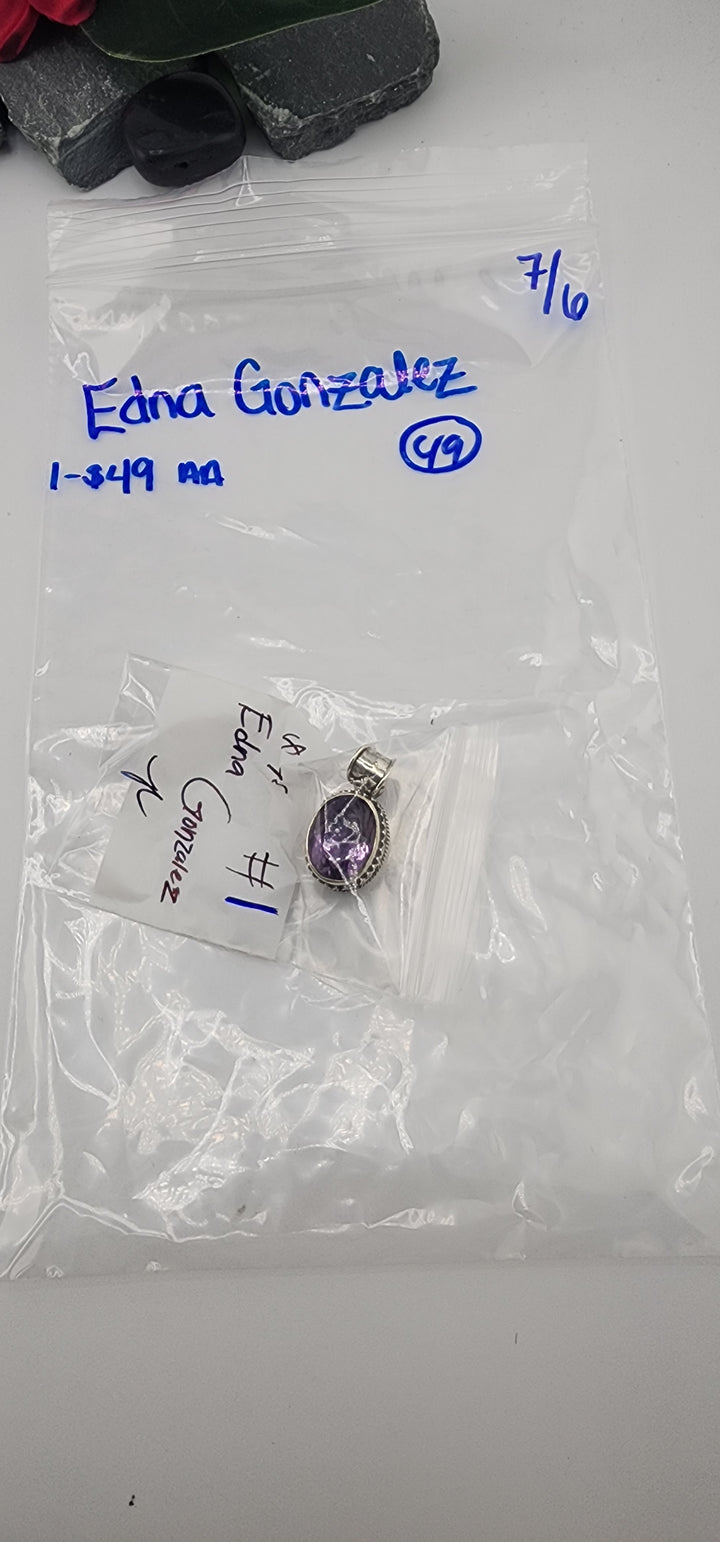 RESERVED FOR: Edna Gonzalez - 7/6/2025 tiktok Reservation Live Show -1 Sterling Silver Items