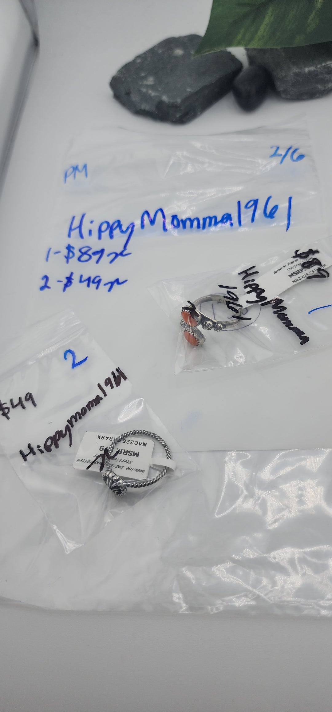 HippyMomma1961 - 2/6/26 - 2 925 Sterling Silver Item