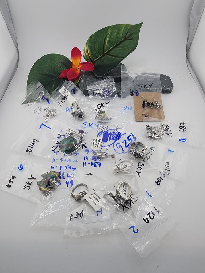 SKY - 3/13/26 - 11 925 Sterling Silver Items
