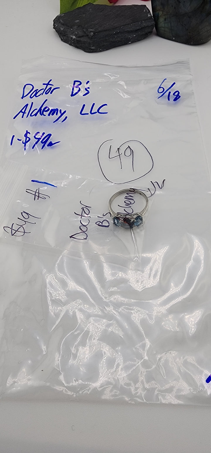 RESERVED FOR: Doctor B's Alchemy, LLC - 6/18/2025 tiktok Reservation Live Show - 1 Sterling Silver Items