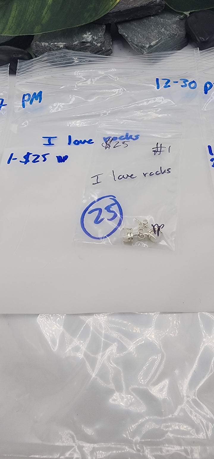 PM SHOW 48HR - RESERVED FOR: I love rocks - 12/30/2025 tiktok Live Show - 1 Sterling Silver Items