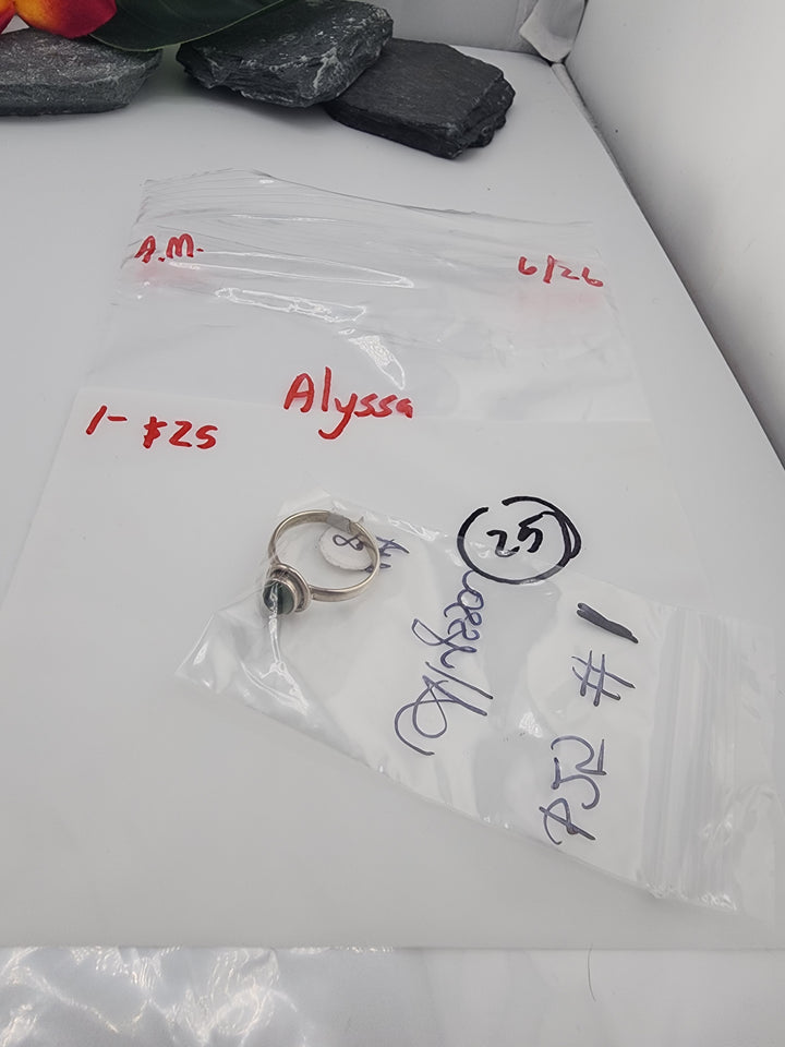 Alyssa - 6/26/26 AM - 1 925 Sterling Silver