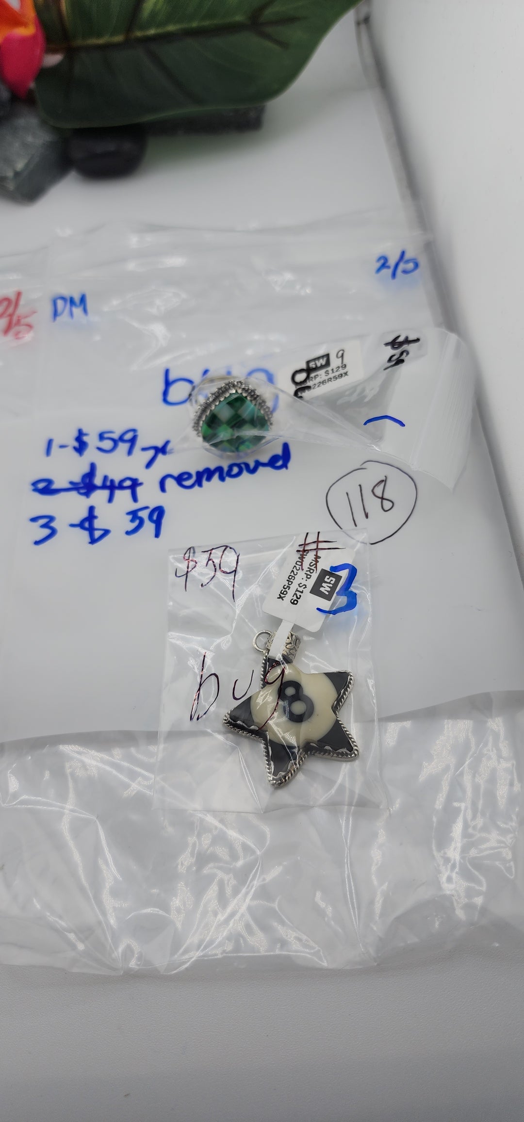 bug - 2/5/26 - 2 925 Sterling Silver Items
