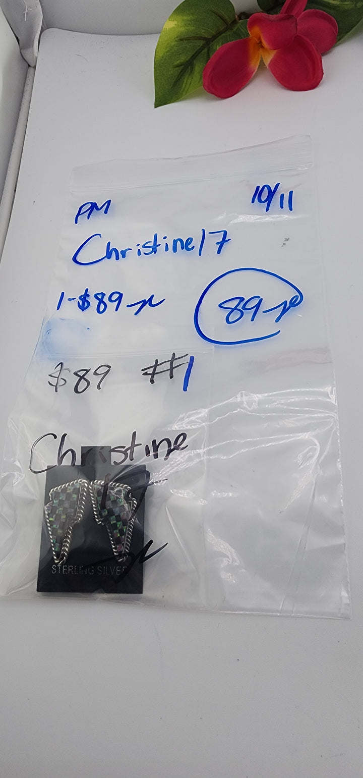 PM SHOW 48HR - RESERVED FOR: Christine17 - 10/11/2025 FL tiktok Live Show - 1 Sterling Silver Items
