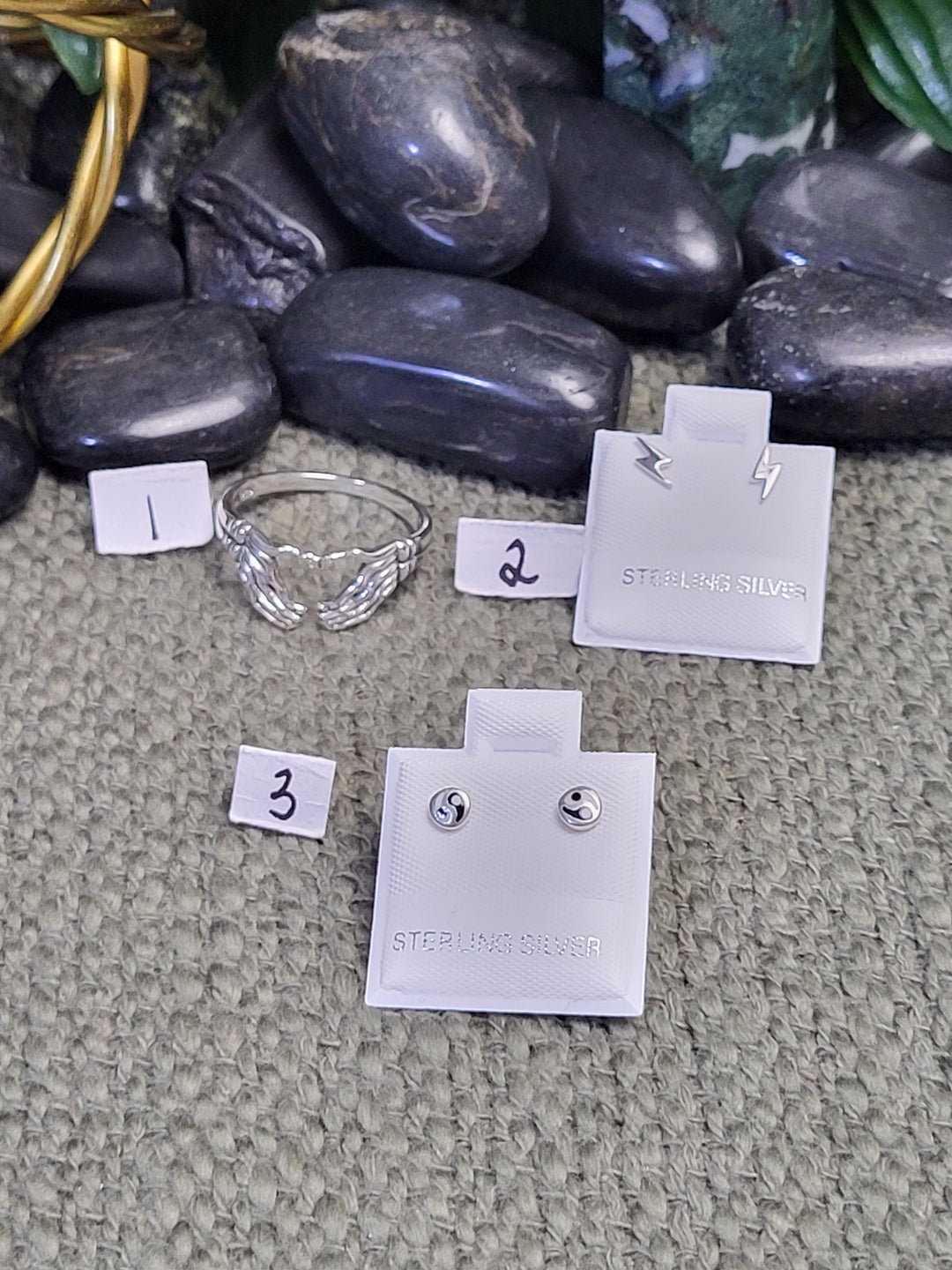 RESERVED FOR: Amber Sanders 8/23/24- 3 Sterling Silver Items