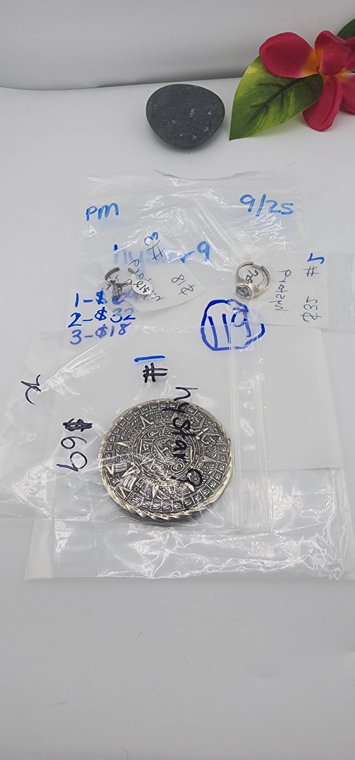 PM SHOW 48HR - RESERVED FOR: hystar9 - 9/25/2025 FL tiktok Live Show - 3 Sterling Silver Items