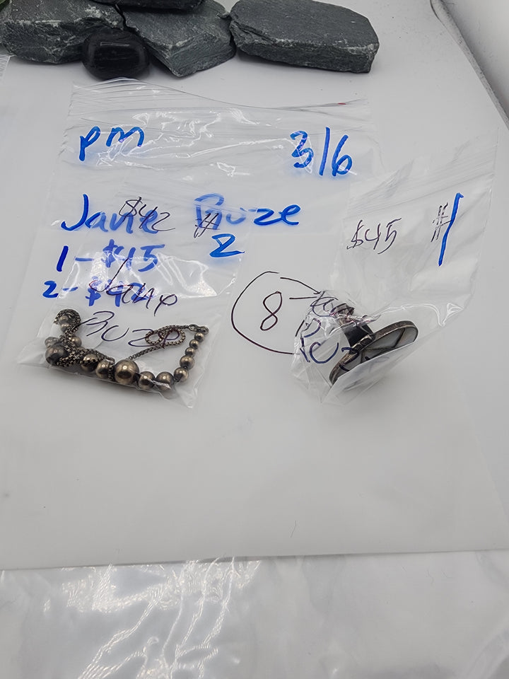 Jane Ruze - 3.6.26 - 2 925 Sterling Silver Items