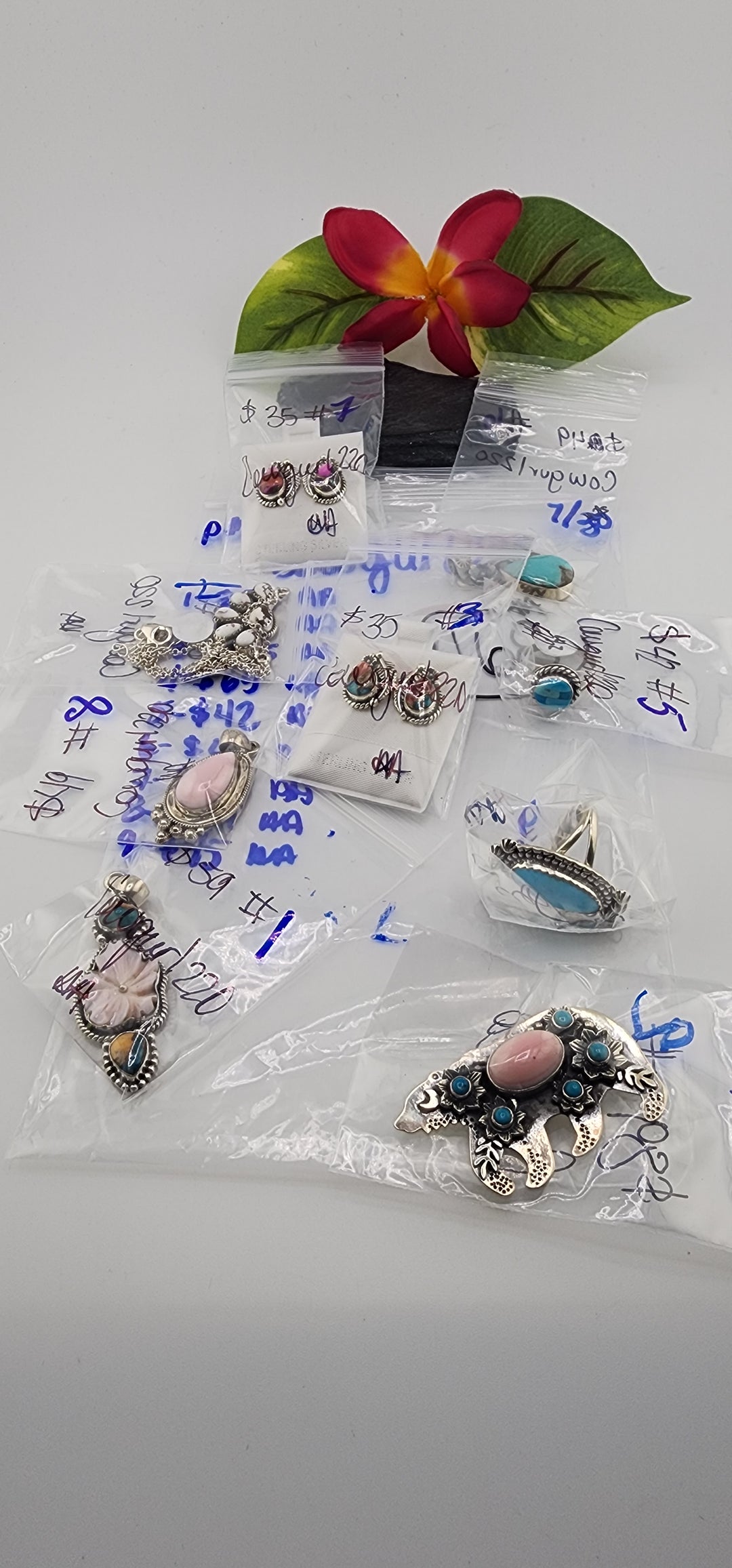 PM SHOW 48HR - RESERVED FOR: Cowgurl220  - 7/30/2025 FL tiktok Live Show - 9 Sterling Silver Items