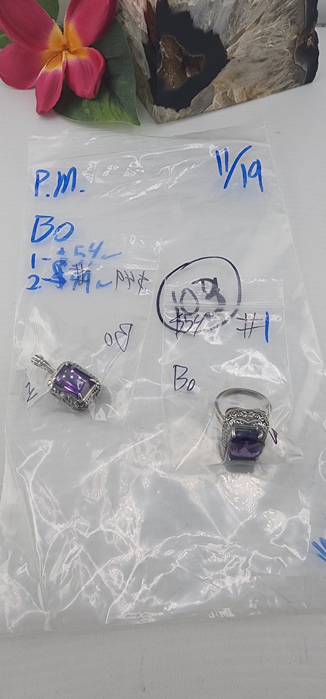 PM SHOW 48HR - RESERVED FOR: Bo - 11/19/2025 tiktok Live Show - 2 Sterling Silver Items
