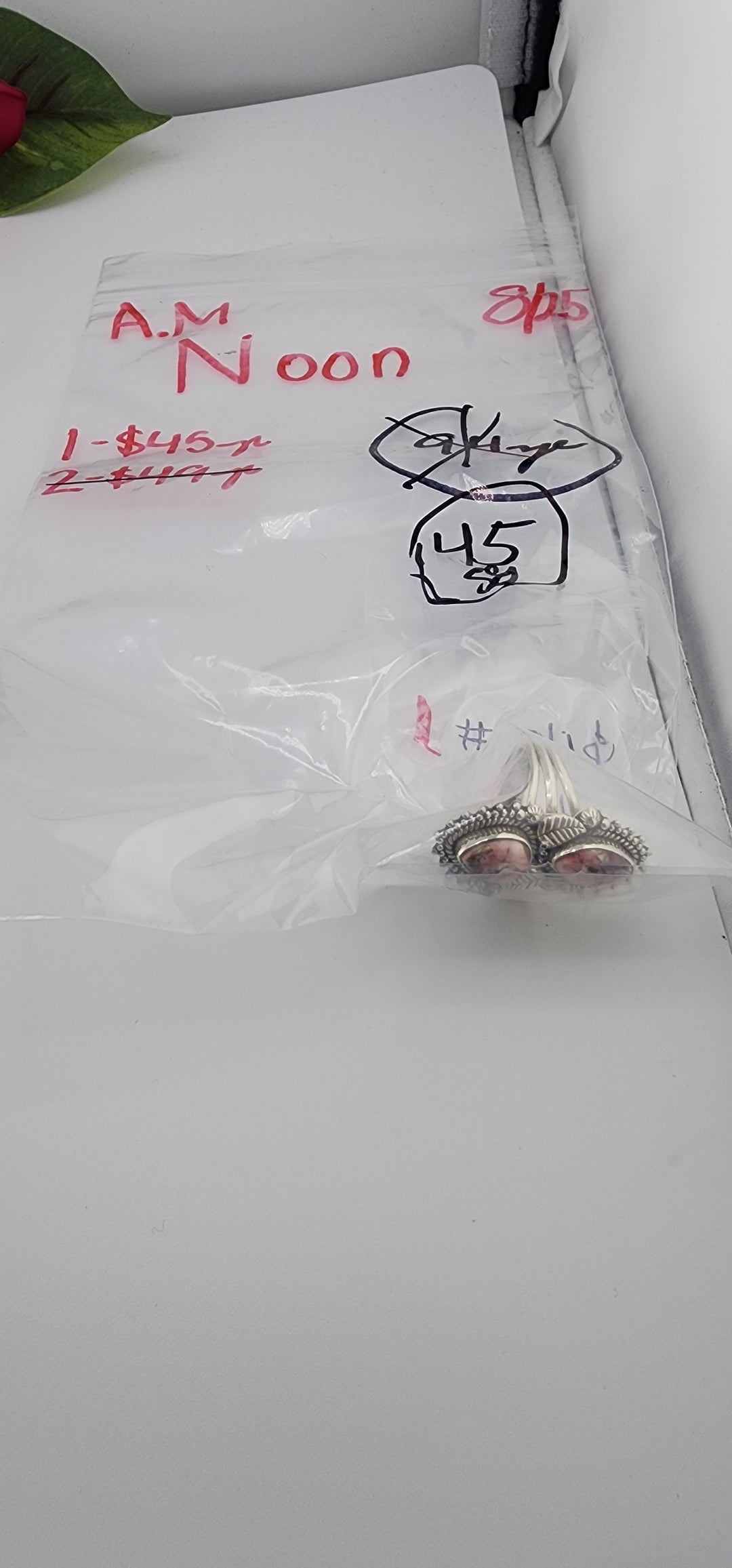 AM SHOW 48HR - RESERVED FOR: Noon - 8/25/2025 FL tiktok Live Show - 1 Sterling Silver Items