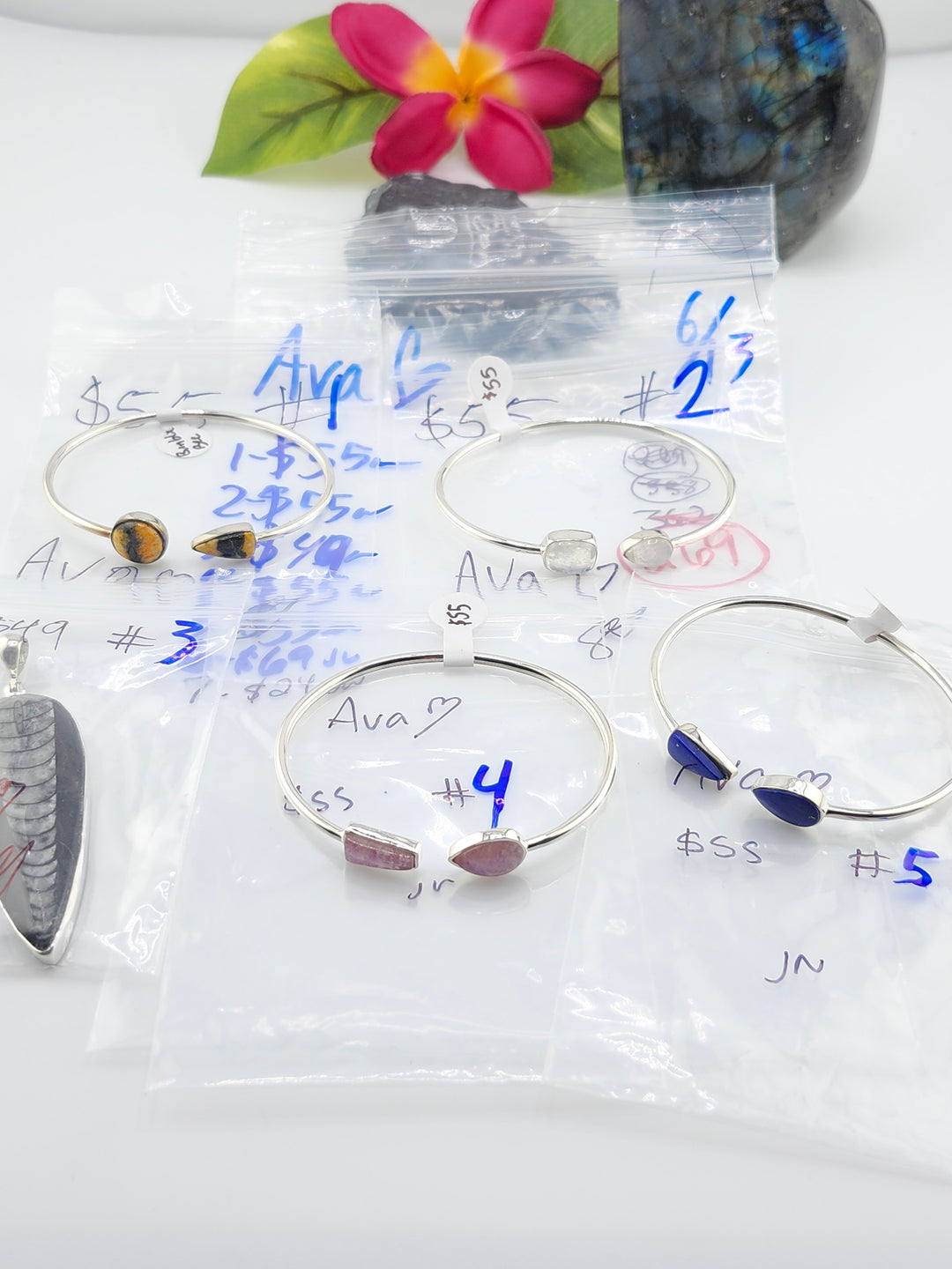 48HR - RESERVED FOR: Ava🤍 - 6/13/2025 FL tiktok Live Show - 5 Sterling Silver Items